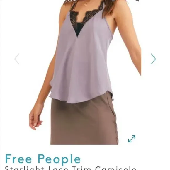 Free People Starlight Cami $58, Lace Racerback, Lingerie - Picture 2 of 6